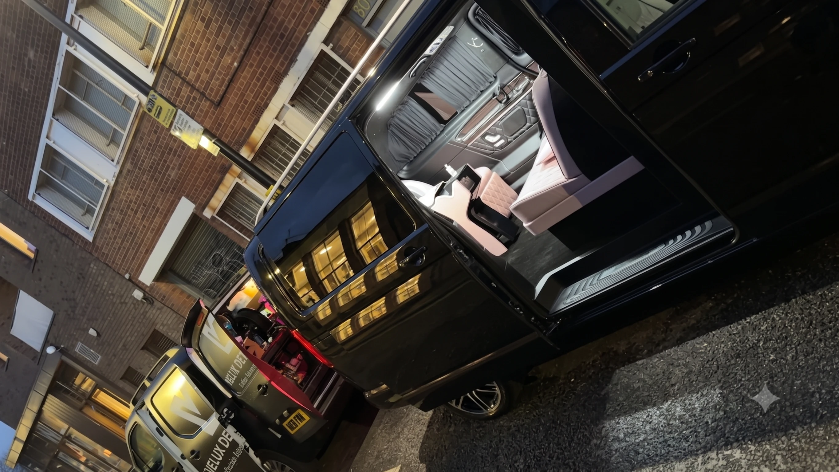 After — Mercedes V-Class with clean exterior and interior following a full valet by Velux Detailing, West Midlands